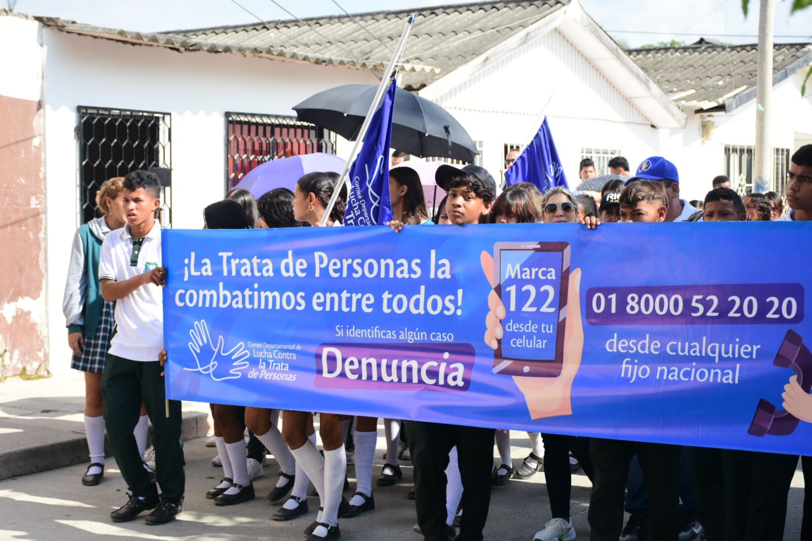 El Atlántico conmemoró el Día Internacional contra la trata de personas